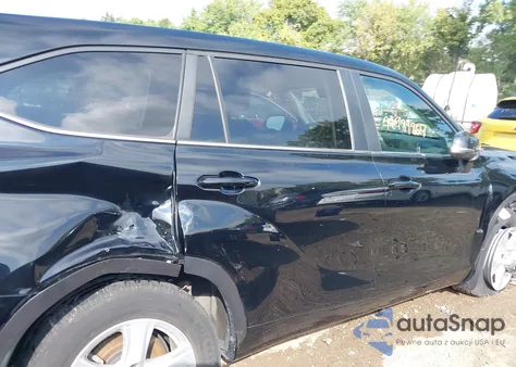 2023 Toyota Highlander Le from USA, damaged, VIN 5TDKDRBH9PS016578